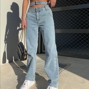 Princess Polly - Nothing but a dream denim jeans